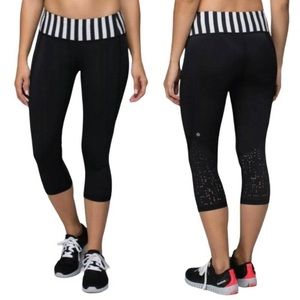 Lululemon  Water bound crop- size 4- new with tags